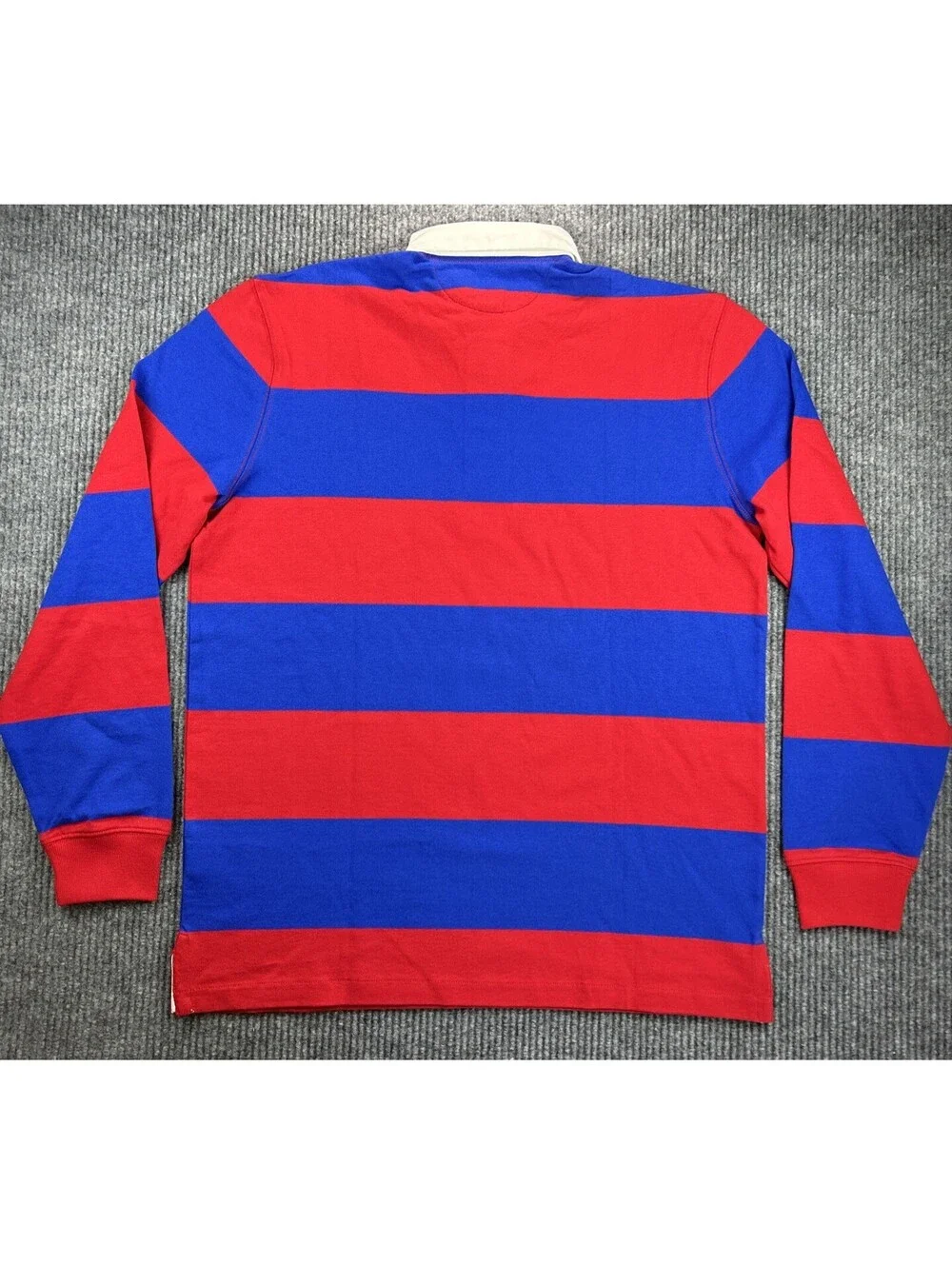 Polo Ralph Lauren Men Rugby Shirt Long Sleeve Striped Size M